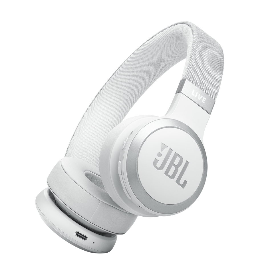 JBL Live 670NC White по цене 11 750 ₽