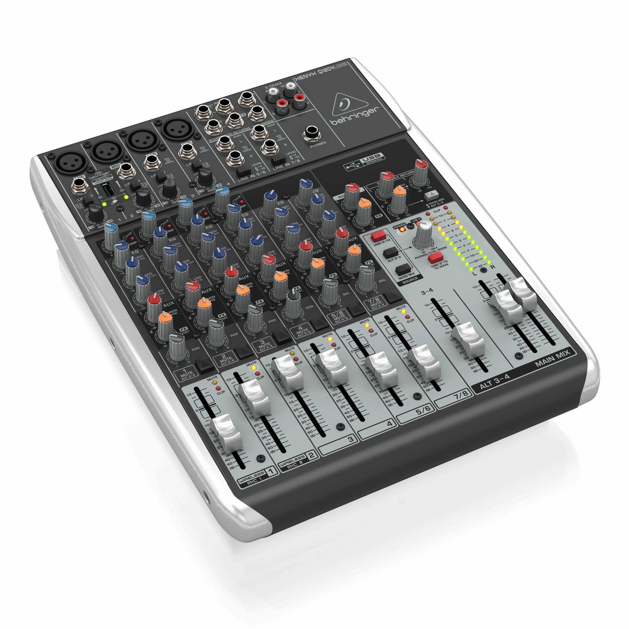 Behringer XENYX Q1204USB по цене 22 000 ₽