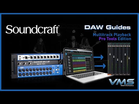 Soundcraft Ui24R | DAW Multitrack Playback (Pro Tools Edition)