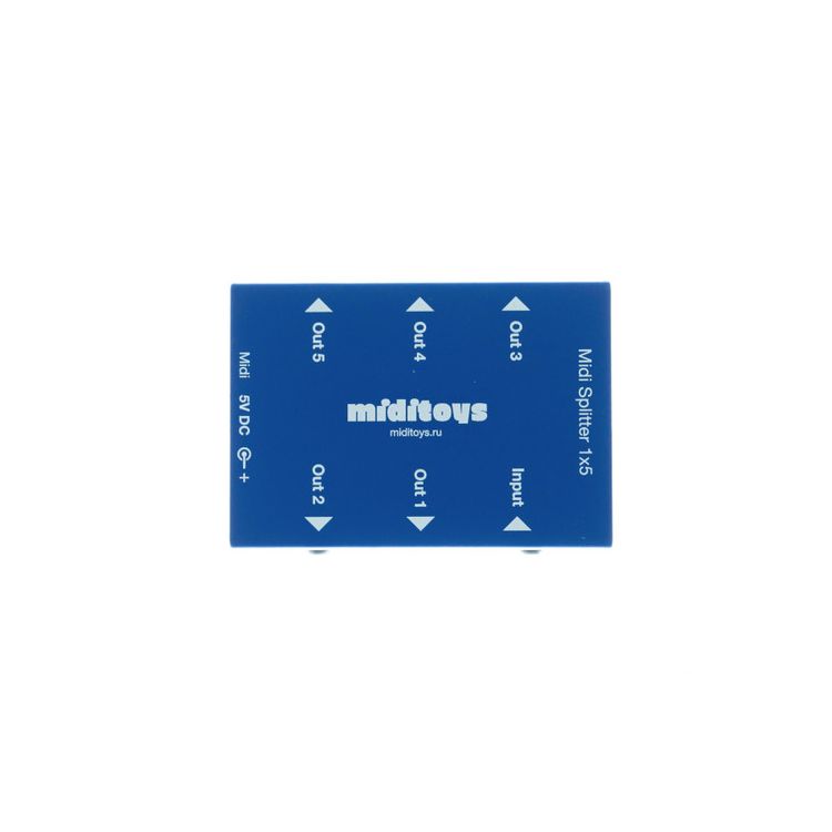 Miditoys Midi Splitter 1x5 BL по цене 2 950 ₽