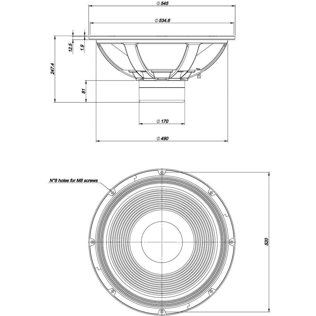 Eighteen Sound 21NLW9001/8 по цене 86 400 ₽