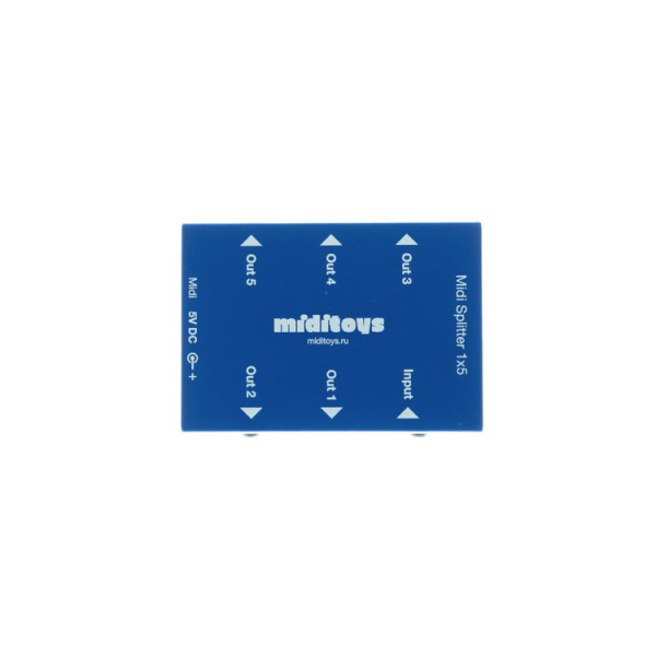 Miditoys Midi Splitter 1x5 BL по цене 2 950 ₽