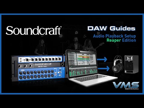 Soundcraft Ui24R | DAW Audio Playback Setup (Reaper Edition)