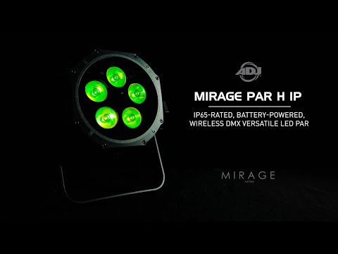 ADJ Mirage Par H IP - Wireless, Battery Powered LED Par