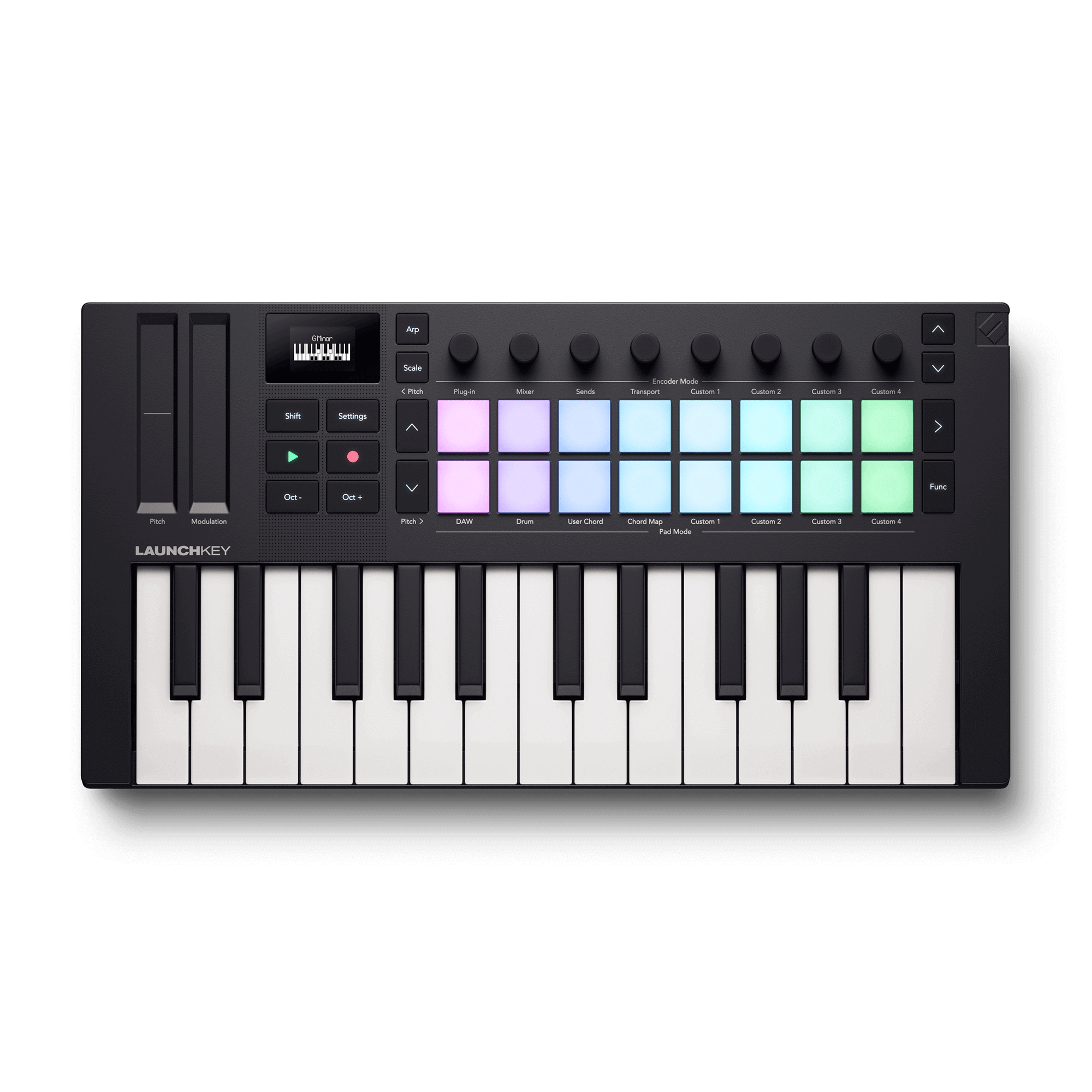 Novation LaunchKey Mini 25 Mk4 по цене 14 000 ₽