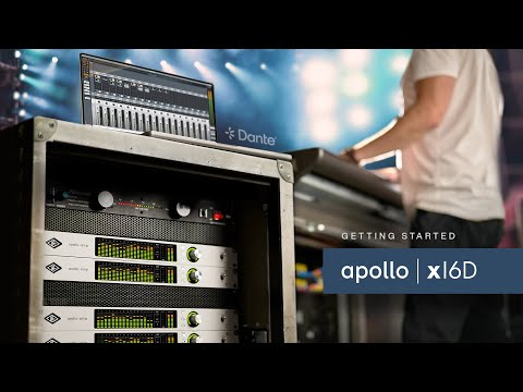 Getting Started with Apollo x16D & Dante