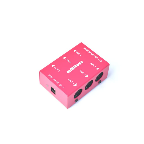 Miditoys Midi Splitter 1x5 Pink по цене 3 350 ₽