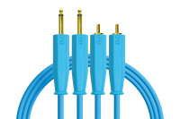 DJTT Chroma Cables Audio 1/4 - RCA Blue