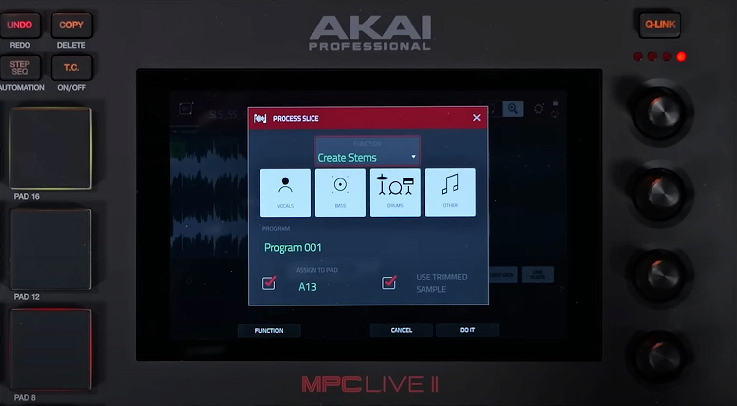 AKAI PROFESSIONAL | В автономное оборудование MPC теперь можно добавить разделение стемов