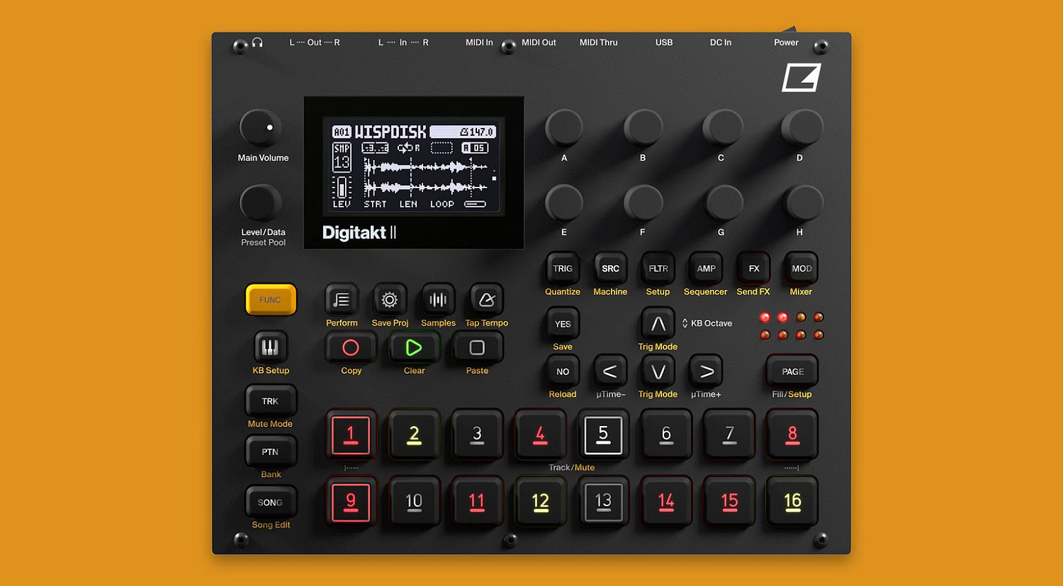 ELEKTRON | DIGITAKT II получил обновление с Overbridge