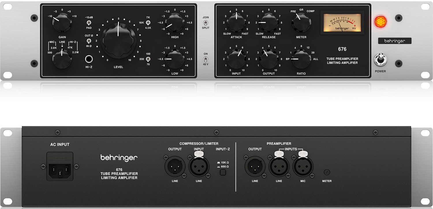 Компания Behringer представила новый девайс студийной обработки звука – Behringer 676