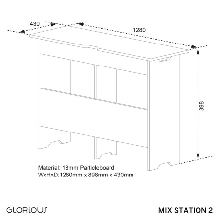 Glorious Mix Station 2 по цене 31 990 ₽